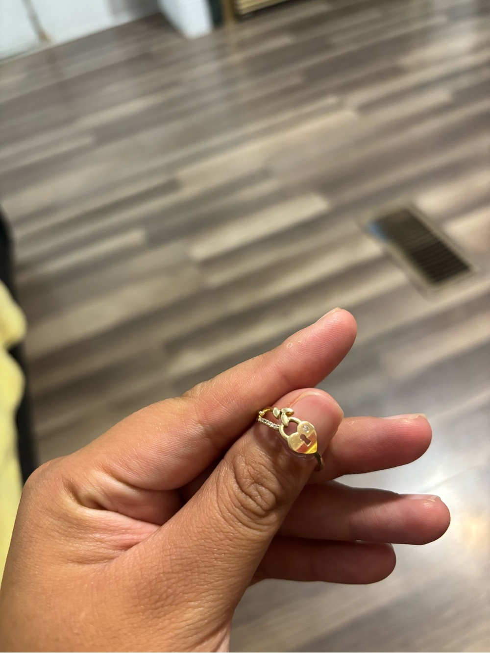 Gold Heart Ring - Women Jewelry